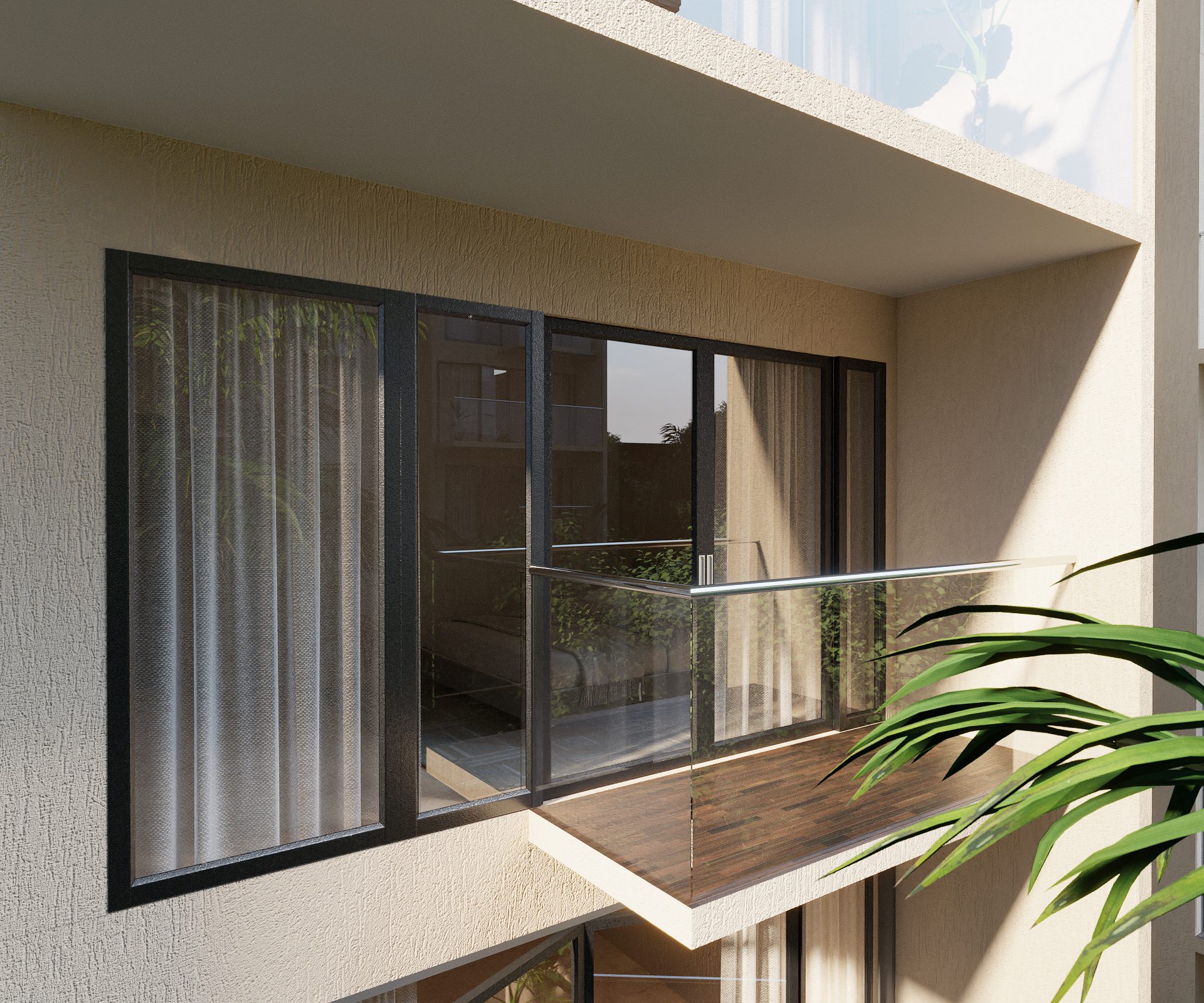 Master Bedroom Suite with Terrace